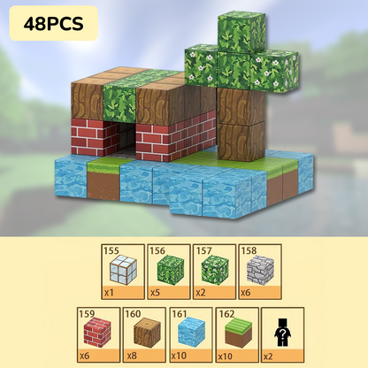 Magnetic Blocks Set